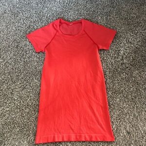 Lululemon Red Athletic Top